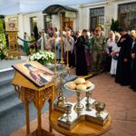 Праздничные богослужения в день памяти святителя Луки, архиепископа Симферопольского и Крымского в Свято-Троицком женском монастыре Симферополя