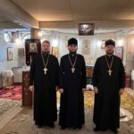 настоятель Александро-Невского кафедрального собора г. Симферополя иеромонах Андрей (Коротков) посетил строящийся храм Святых мучеников Младенцев Вифлеемских