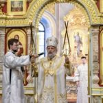 В ПРАЗДНИК ВОЗНЕСЕНИЯ ГОСПОДНЯ ЕПИСКОП ЯЛТИНСКИЙ НЕСТОР СОВЕРШИЛ ЛИТУРГИЮ В КАФЕДРАЛЬНОМ СОБОРЕ СВЯТОГО БЛАГОВЕРНОГО КНЯЗЯ АЛЕКСАНДРА НЕВСКОГО Г. СИМФЕРОПОЛЯ.