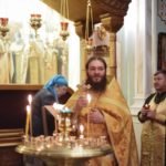 Наместник Спасо-Преображенского мужского монастыря г. Саратова совершил молебное пение у раки с нетленными мощами святителя Гурия Таврического в нижнем храме кафедрального Свято- Александро- Невского собора г.Симферополя.