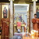 В ДЕНЬ ПАМЯТИ ВЕЛИКОМУЧЕНИЦЫ ВАРВАРЫ ЕПИСКОП ЯЛТИНСКИЙ НЕСТОР ВОЗГЛАВИЛ ЛИТУРГИЮ В СВЯТО-АЛЕКСАНДРО-НЕВСКОМ КАФЕДРАЛЬНОМ СОБОРЕ Г. СИМФЕРОПОЛЯ.