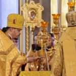 Митрополит Симферопольский и Крымский Тихон возглавил Божественную литургию в кафедральном Александро-Невском соборе г. Симферополя в день памяти Корсунской иконы Божией Материй.