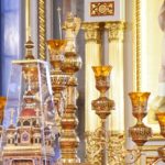 Всенощное бдение в кафедральном Свято-Александро-Невском соборе г. Симферополя в канун Недели 10-й по Пятидесятнице.