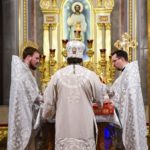 НОЧНОЕ РОЖДЕСТВЕНСКОЕ БОГОСЛУЖЕНИЕ ВОЗГЛАВИЛ ЕПИСКОП БАХЧИСАРАЙСКИЙ КАЛЛИНИК В КАФЕДРАЛЬНОМ СОБОРЕ СВЯТОГО БЛАГОВЕРНОГО КНЯЗЯ АЛЕКСАНДРА НЕВСКОГО Г. СИМФЕРОПОЛЯ.