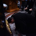 Повечерие с чтением канона преподобного Андрея Критского в кафедральном Свято-Александро-Невском соборе.