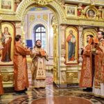 ЕПИСКОП БАХЧИСАРАЙСКИЙ КАЛЛИНИК ВОЗГЛАВИЛ БОГОСЛУЖЕНИЕ В ПРАЗДНИК СОБОРА НОВОМУЧЕНИКОВ И ИСПОВЕДНИКОВ ЦЕРКВИ РУССКОЙ.