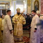 ДУХОВЕНСТВО, МОНАШЕСТВУЮЩИЕ И МИРЯНЕ КРЫМСКОЙ ЕПАРХИИ ПОЗДРАВИЛИ МИТРОПОЛИТА СИМФЕРОПОЛЬСКОГО И КРЫМСКОГО ЛАЗАРЯ С РОЖДЕСТВОМ ХРИСТОВЫМ.
