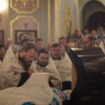 В Александро-Невском кафедральном соборе была совершена заупокойная лития по новопреставленному митрополиту Лазарю (Швец)