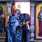 Божественная литургия Преждеосвященных Даров в Свято-Александро-Невском кафедральном соборе.