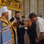 ДУХОВЕНСТВО СИМФЕРОПОЛЬСКОЙ И КРЫМСКОЙ ЕПАРХИИ ПОЗДРАВИЛО ПРАВЯЩЕГО АРХИЕРЕЯ С ПРАЗДНИКОМ ВОСКРЕСЕНИЯ ХРИСТОВА