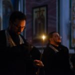 Повечерие с чтением канона преподобного Андрея Критского в кафедральном Свято-Александро-Невском соборе.