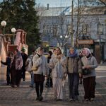 Ученики МОУ Лицей МОК N 2 им. М.К.Байды г. Джанкоя, а так же ученики школы-гимназии N 10 имени Э.К. Покровского посетили Александро-Невский кафедральный собор