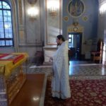 Богослужение во Вселенскую родительскую (мясопустную) субботу в кафедральном Александро-Невском соборе.