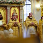 Воскресные богослужения в Александро-Невском кафедральном соборе г. Симферополя.