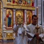 Богослужение  в канун Недели 7-й по Пасхе, святых отцев I Вселенского в кафедральном Александро-Невском соборе