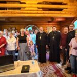 Клирик Александро‑Невского кафедрального собора г. Симферополя посетил храм преподобного Амвросия Оптинского в с. Белоглинка