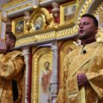 Всенощное бдение в канун Недели 9-й, по Пятидесятнице в кафедральном Александро-Невском соборе.