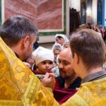 Божественная литургия в Неделю 16-ю по Пятидесятнице в кафедральном соборе святого благоверного князя Александра Невского