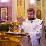 Всенощное бдение в кафедральном Александро-Невском соборе в канун праздника Крещения Господа Бога и Спаса нашего Иисуса Христа.