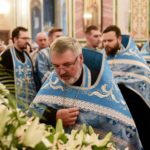 Преосвященный Нестор, епископ Ялтинский возглавил всенощное бдение в кафедральном соборе святого благоверного князя Александра Невского г. Симферополя  в канун праздника Рождества Пресвятой Владычицы нашей Богородицы и Приснодевы Марии.