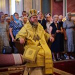 Митрополит Симферопольский и Крымский Тихон возглавил Божественную литургию престольного праздника в Александро-Невском кафедральном соборе г. Симферополя