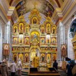 Божественная литургия в Неделю 16-ю по Пятидесятнице в кафедральном соборе святого благоверного князя Александра Невского
