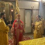 В КАНУН НЕДЕЛИ 23-Й ПО ПЯТИДЕСЯТНИЦЕ ЕПИСКОП ЯЛТИНСКИЙ НЕСТОР СОВЕРШИЛ ВСЕНОЩНОЕ БДЕНИЕ В КАФЕДРАЛЬНОМ СВЯТО-АЛЕКСАНДРО-НЕВСКОМ СОБОРЕ Г. СИМФЕРОПОЛЯ.