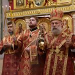 В канун праздника Воздвижения Честного и Животворящего Креста Господня епископ Ялтинский Нестор совершил всенощное бдение в кафедральном Александро-Невском соборе г. Симферополя.