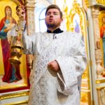 Литургия в кафедральном Александро-Невском соборе в день празднования Вознесения Господня