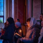 Повечерие с чтением канона Андрея Критского в Александро-Невском кафедральном соборе