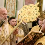 В канун Недели 26-й по Пятидесятнице епископ Ялтинский Нестор совершил всенощное бдение в Александро-Невском соборе г. Симферополя.