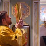 Всенощное бдение  в канун празднования Собора вселенских учителей и святителей Василия Великого, Григория Богослова и Иоанна Златоустого в нижнем храме (во имя святителя Гурия, Архиепископа Таврического).