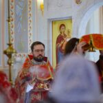 Богослужения в Александро-Невском кафедральном соборе в день Усекновение главы Пророка, Предтечи и Крестителя Господня Иоанна.