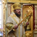В Неделю 4-ю по Пятидесятнице, Преосвященный Каллиник, епископ Бахчисарайский совершил Божественную литургию в кафедральном соборе святого благоверного князя Александра Невского г. Симферополя.