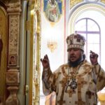 В ПРАЗДНИК СОБОРА АРХИСТРАТИГА МИХАИЛА И ПРОЧИХ НЕБЕСНЫХ СИЛ БЕСПЛОТНЫХ ПРЕОСВЯЩЕННЕЙШИЙ КАЛЛИНИК, ЕПИСКОП БАХЧИСАРАЙСКИЙ ВОЗГЛАВИЛ БОГОСЛУЖЕНИЕ В АЛЕКСАНДРО-НЕВСКОМ КАФЕДРАЛЬНОМ СОБОРЕ Г. СИМФЕРОПОЛЯ