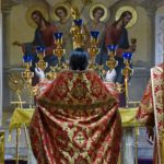 БОЖЕСТВЕННАЯ ЛИТУРГИЯ В ДЕНЬ ПАМЯТИ СВЯЩЕННОМУЧЕНИКА ПОРФИРИЯ, ЕПИСКОПА СИМФЕРОПОЛЬСКОГО В КАФЕДРАЛЬНОМ АЛЕКСАНДРО-НЕВСКОМ СОБОРЕ Г. СИМФЕРОПОЛЯ.