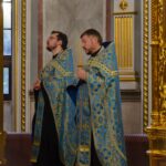 Утреня с чтением акафиста Божией Матери в кафедральном Свято-Александро-Невском соборе