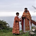 В Светлый Понедельник состоялась традиционная поездка на г. Аю-Даг для совершения Божественной литургии на месте древнего храма