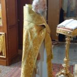 В день празднования святого апостола и евангелиста Матфея (Левия), брата апостола Иакова Алфеева епископ Ялтинский Нестор совершил Литургию в  нижнем храме (во имя святителя Гурия, Архиепископа Таврического) .
