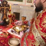 В Крестильном храме в честь иконы Божией Матери " Живоносный Источник" кафедрального Александро - Невского собора г. Симферополя, прошел Престольный праздник.