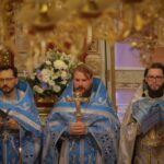 Праздничные богослужения в Александро-Невском кафедральном соборе в праздник Успения Пресвятой Владычицы нашей Богородицы и Приснодевы Марии