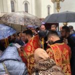 В Крестильном храме в честь иконы Божией Матери " Живоносный Источник" кафедрального Александро - Невского собора г. Симферополя, прошел Престольный праздник.
