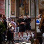 В День Святого Духа, Александро-Невский кафедральный собор  посетили школьники из Луганской Народной республики и Херсонской области