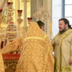 Епископ Бахчисарайский Каллиник, викарий Симферопольской и Крымской епархии возглавил воскресное богослужение в кафедральном соборе святого благоверного князя Александра Невского г. Симферополя.