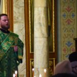 Литургия в день празднования святой блаженной Ксении Петербургской в нижнем храме (во имя святителя Гурия, Архиепископа Таврического)