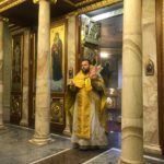 Божественная литургия в нижнем храме имени св.Гурия Таврического в день памяти ветхозаветного святого пророка Илии.