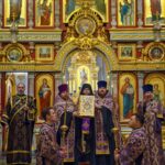 Неделя 3-я Великого поста, Крестопоклонная, в Александро-Невском кафедральном соборе