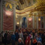 Воскресные богослужения в Александро-Невском кафедральном соборе в Неделю 23-ю по Пятидесятнице
