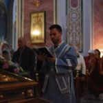 Преосвященный Каллиник, епископ Бахчисарайский совершил всенощное бдение в кафедральном соборе святого благоверного князя Александра Невского г. Симферополя в канун праздника Покрова Пресвятой Владычицы нашей Богородицы и Приснодевы Марии.
