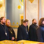 В Симферополе прошла исповедь духовенства Симферопольского городского церковного округа в канун перенесения мощей святого благоверного великого князя Александра Невского.